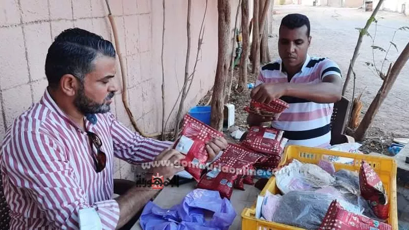 ضبط 420 عبوة اغذية مختلفة منتهية الصلاحية بحملة مكبرة بشرم الشيخ