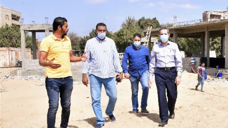 محافظ الغربية يتفقد أعمال إنشاء النقطة الوسيطة للجمع والفرز الآمن بزفتى