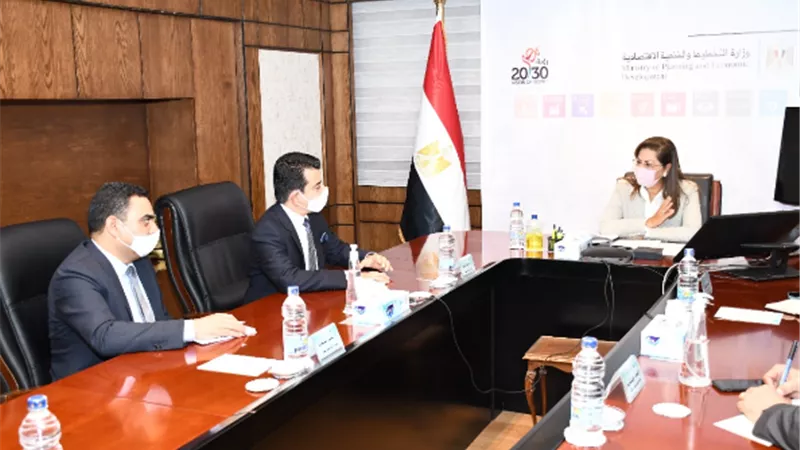 وزيرة التخطيط والتنمية الاقتصادية تستقبل المدير العام لمنظمة الايسيسكو