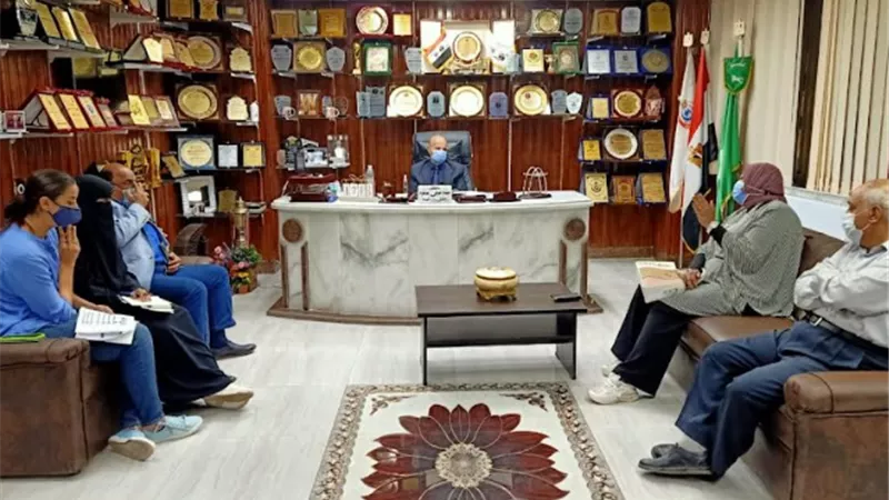 وكيل وزارة الصحة بالشرقية يجتمع بمديري الإدارات الصحية لمناقشة الخطة اليومية لتطعيم المواطنين