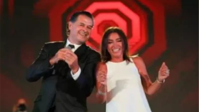 أول تعليق من روجينا بعد وصلة رقصها مع راغب علامة
