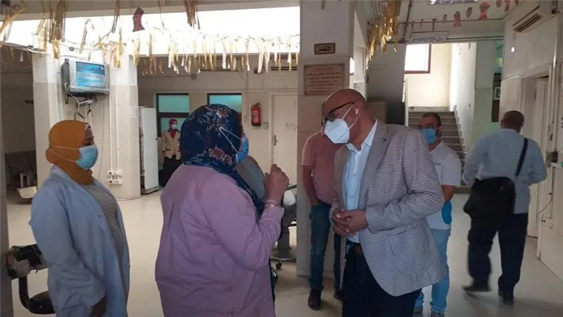 الاستعداد لتركيب أحدث جهاز لفحص الحمض النووى ببنى سويف