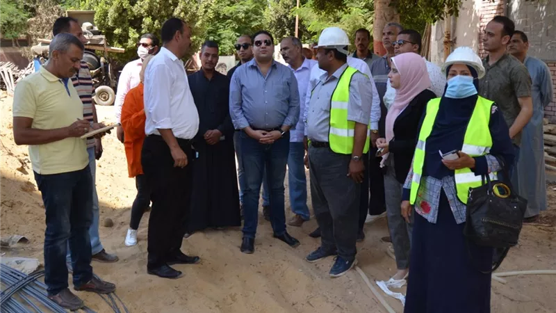 نائب محافظ بني سويف يواصل متابعاته لمشروعات مبادرة 