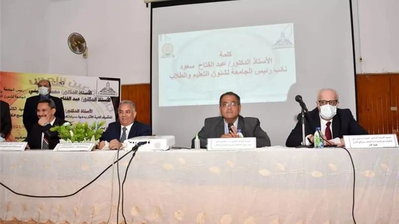 نائب رئيس جامعة عين شمس: كلية الاثار تنفرد بعدد من البرامج المتميزة بالعام الدراسي الجديد