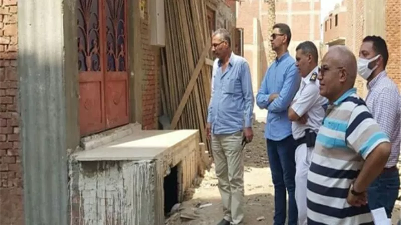 نائب محافظ القليوبية يقود حملة مكبرة لازالة التعديات بالخانكة
