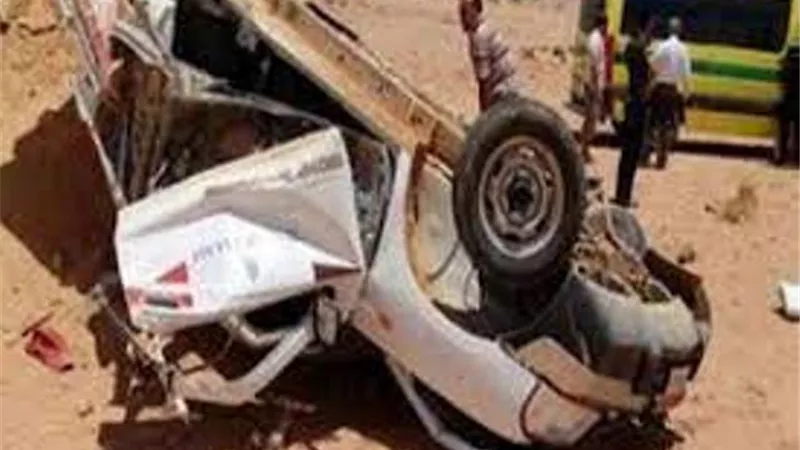 مصرع 3 عمال وإصابة زميلهم فى تصادم مروع بالشرقية