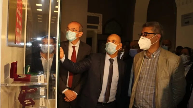 الخزانة العامة وسك العملة تُشارك بمعرض رحلة النقود فى مصر عبر العصور