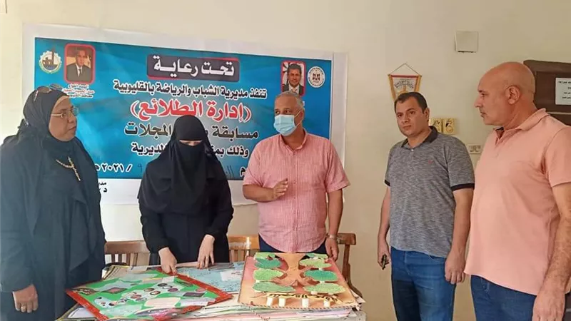 وكيل الشباب والرياضة بالقليوبية يتابع تحكيم مسابقة 