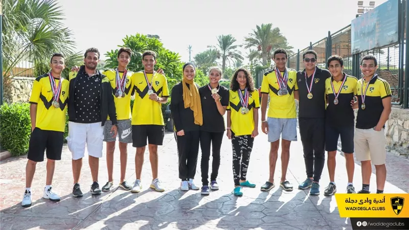 ميداليات دولية جديدة لابطال وادى دجلة