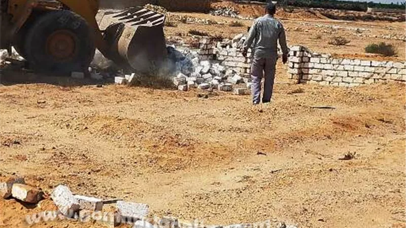 إزالة ١١٠ حالات تعدي على مساحة ١٣ ألفا و٤٠٣ أمتار مباني و٢٠٦ أفدنة و٢٣ قيراطا بالشرقية