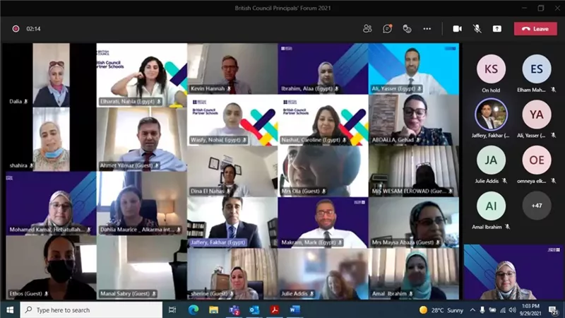 تعزيز العلاقات بين المجلس الثقافي البريطاني ووزارة التربية والتعليم خلال المنتدى السنوي التاسع