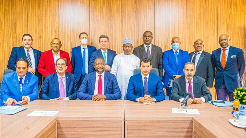 أشرف صبحي: عازمون علي تعزيز التعاون بين كافة دول القارة لتنمية الرياضة الافريقية