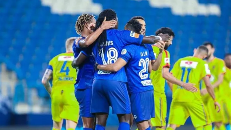 موعد مباراة الحزم والهلال في الدوري السعودي والقنوات الناقلة