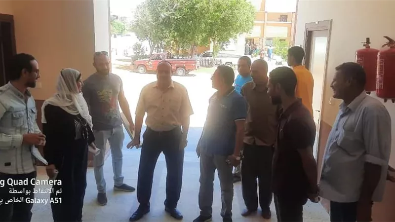 الأبنية التعليمية بالبحرالأحمر تسلم مدرسة جديدة برأس غارب - صور