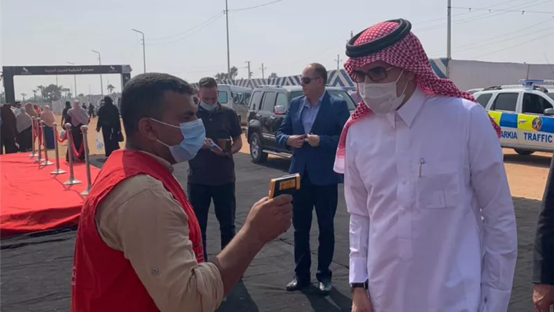 وكيل وزارة الصحة يتابع التأمين الطبى لمهرجان الشرقية للخيول العربية ببلبيس
