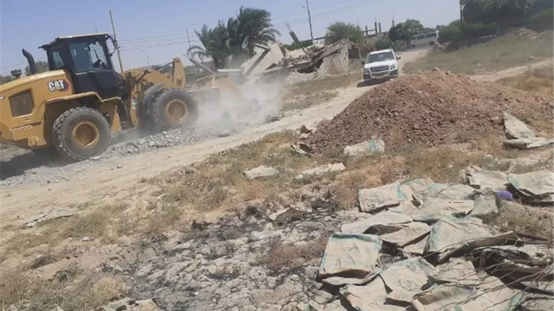 ١٣٠ ٪؜ نسبة حالات التعدى على أملاك الدولة بقنا