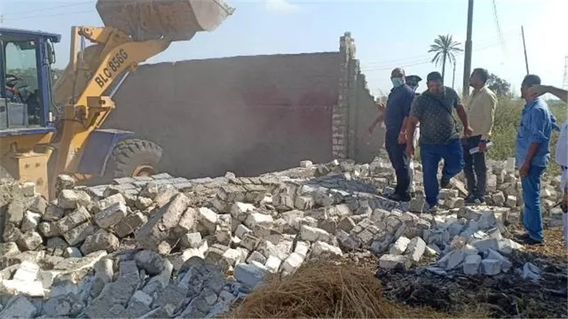 محافظ كفر الشيخ: إزالة 544 حالة خلال الموجة الـ 18 لإزالة التعديات على أملاك الدولة