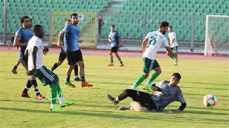 المصرى يستعد للدورى برباعية الجمارك