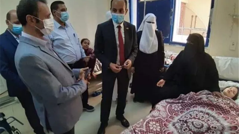 وكيل صحة مطروح: علاج حالة نادرة بعيادة النفسية و العصبية بمستشفي الأطفال التخصصي