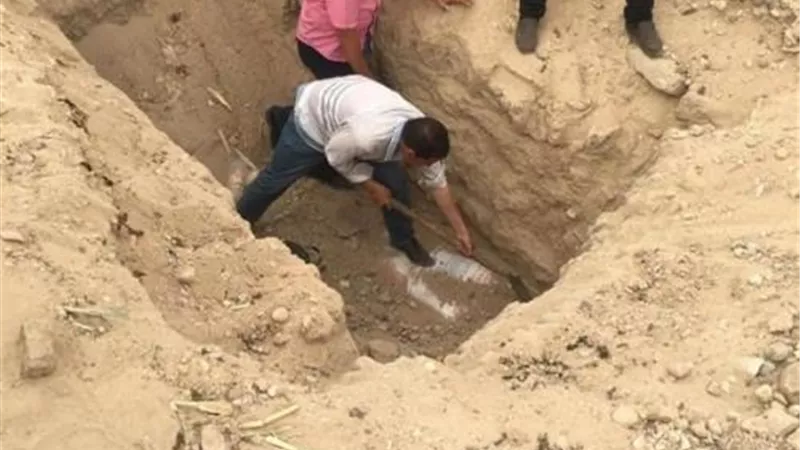 الأمن يكشف عن سرداب أثرى من معبد يرجع للعصر اليونانى الرومانى بسوهاج