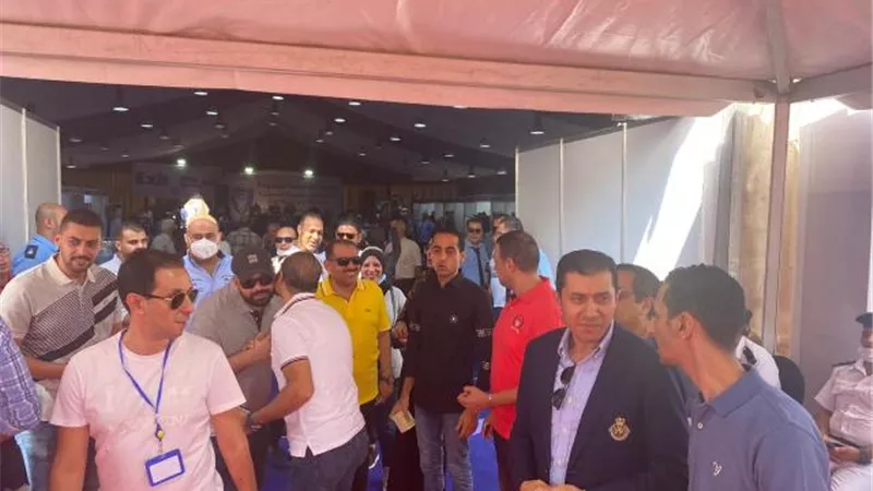بدء أعمال الجمعية العمومية والإنتخابات بنادي جزيرة الورد في المنصورة..صور