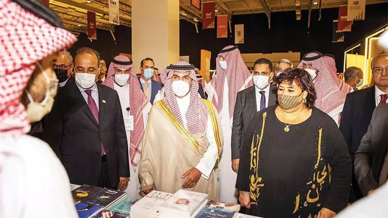 وزراء ثقافة السعودية ومصر والعراق وفلسطين يدشنون فعاليات معرض الرياض الدولى للكتاب