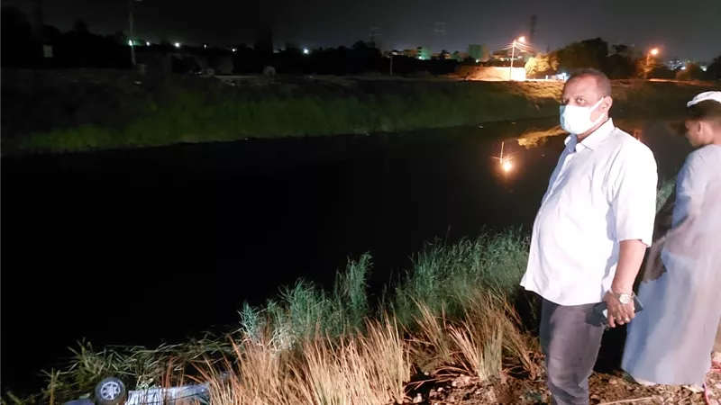 إصابة 3 أشخاص فى انقلاب سيارة ملاكى بترعة أصفون بإسنا جنوب الأقصر