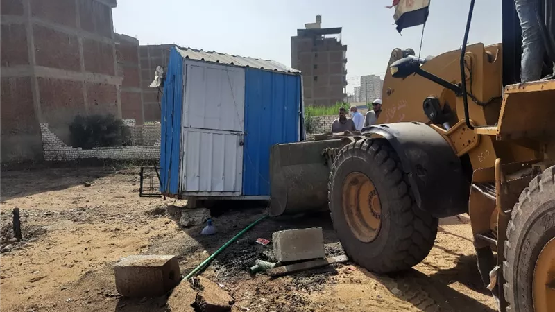 الغربية تزيل 890 حالة تعدي على أملاك الدولة خلال الموجة 18