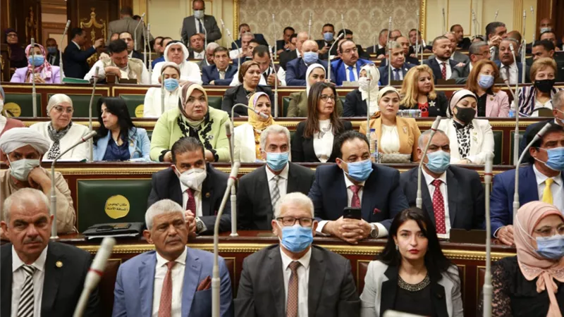 برقية أعضاء مجلس النواب الى الرئيس عبد الفتاح السيسى