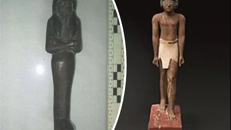 استرداد تمثالين أثريين من الحكومة البلجيكية