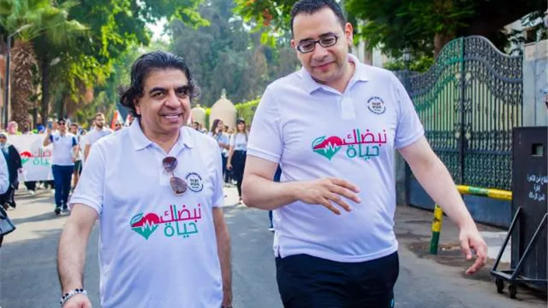 بماراثون مشي و جولة نهرية .. 