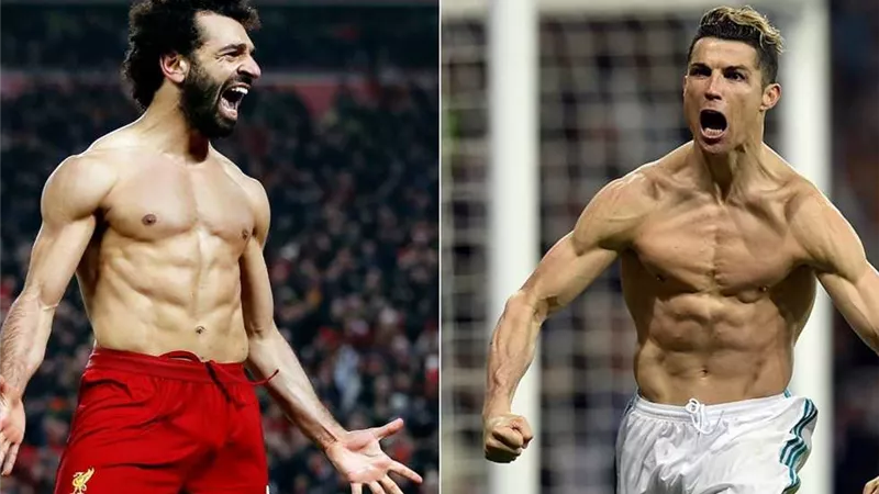 صلاح ورنالدو يتنافسان على أفضل لاعب عن الشهر فى الريميرليج