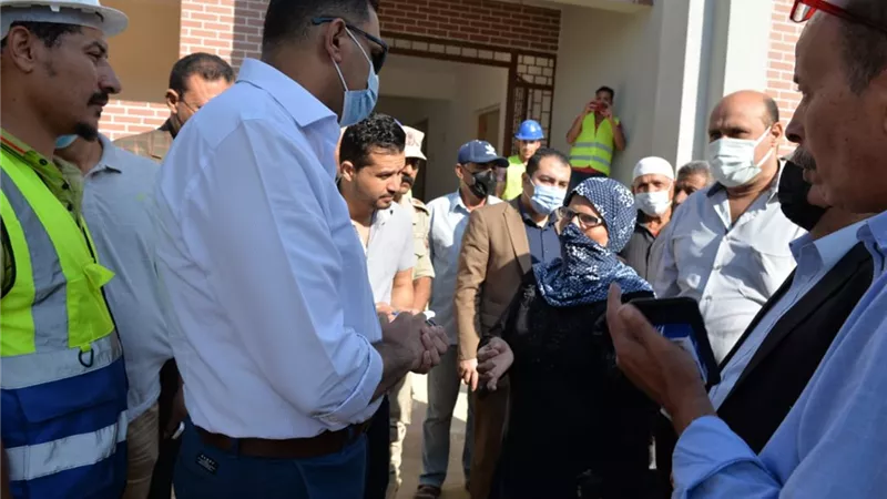 محافظ الدقهلية يتفقد أعمال التطوير بقرية الحصص بشربين ضمن مبادرة حياة كريمة