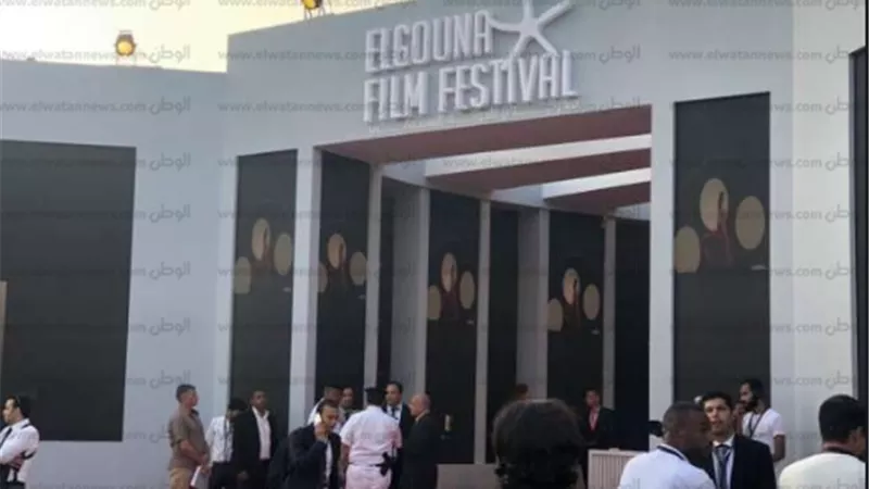 الصور الأولية للتجهيزات مهرجان الجونة السينمائى الدولي بالغردقة