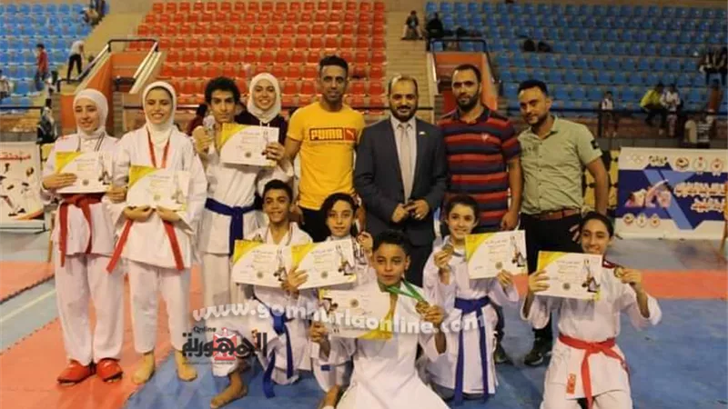 اقامة بطولة الجمهورية التنشيطية للكاراتيه بالشرقية لاول مرة على مدار 4 أيام بمشاركة 3 الاف لاعب