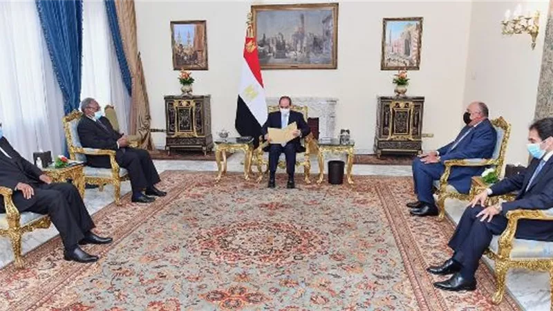 الرئيس السيسي يتلقي رسالة خطية من نظيره الكونغولي تشيسيكيدي الرئيس الحالى للاتحاد الأفريقي