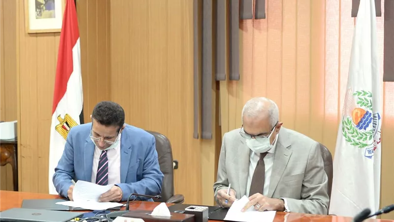 بروتوكول تعاون بين جامعة المنصورة وجامعة المنصورة التكنولوچية الأهلية