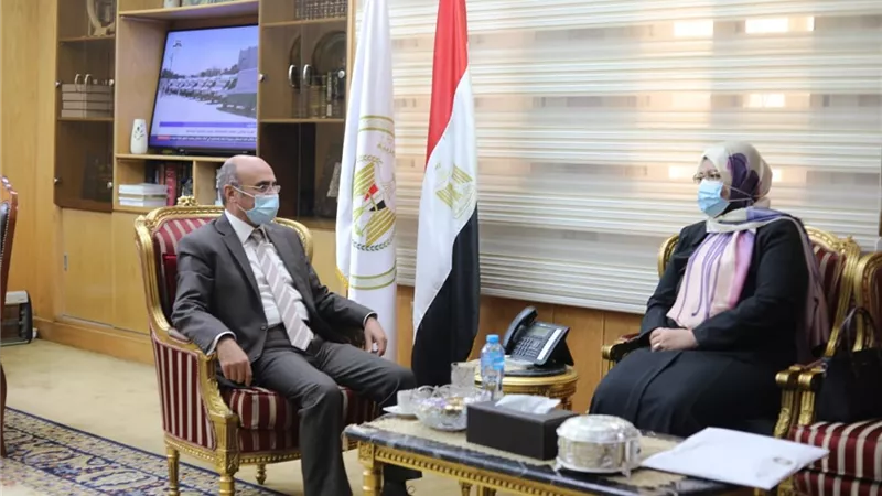 وزير العدل يستقبل نظيرته الليبية
