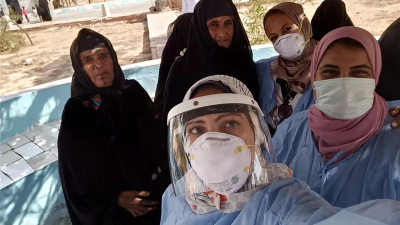 القافلة الطبية الشاملة لجامعة القاهرة تواصل اعمالها بمرسي مطروح والسلوم وبرانى