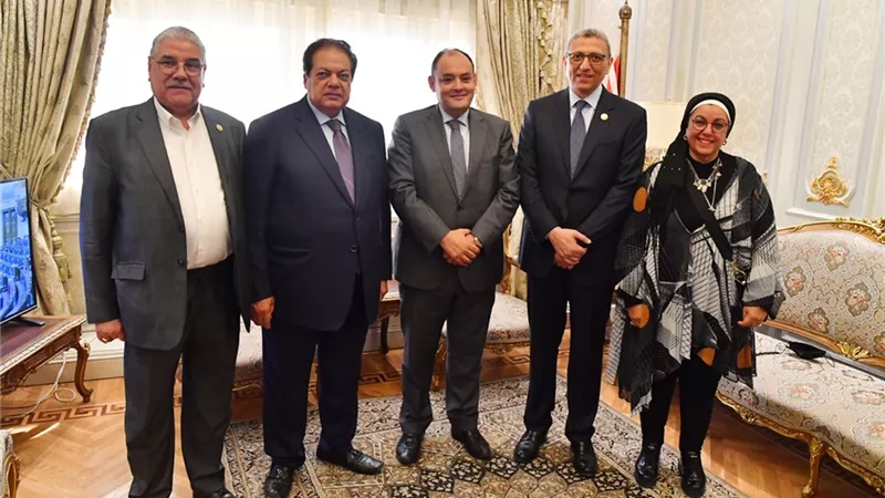 بالصور.. انتخابات لجنة الشئون الاقتصادية برئاسة المهندس أحمد سمير صالح