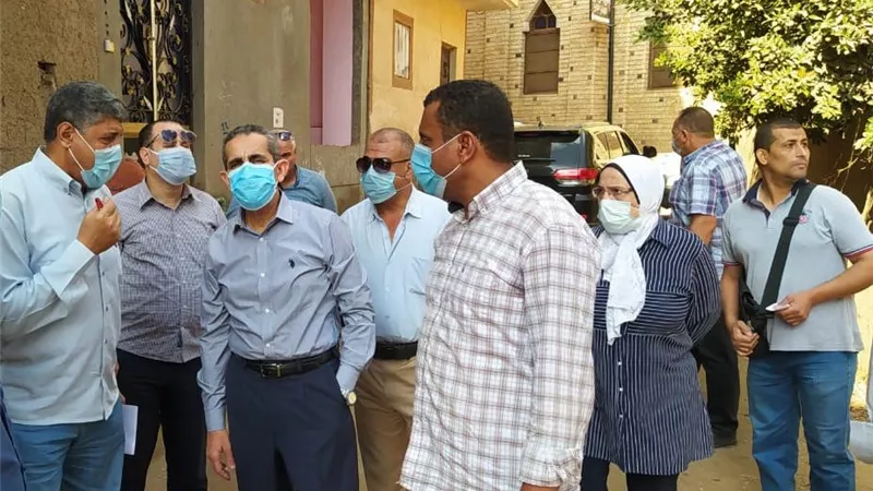 محافظ الغربية يتفقد مشروعات حياة كريمة ب ١٠ قرى داخل مركز زفتى-صور