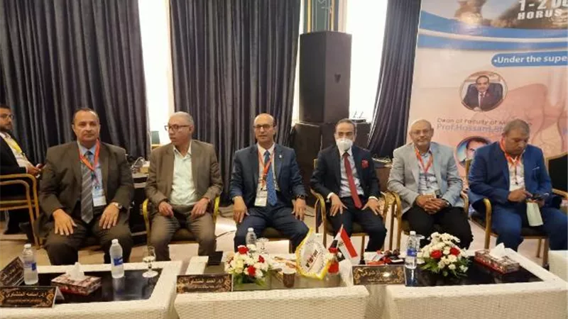 نائب رئيس جامعة أسيوط يشارك كلية الطب المنيا وقائع مؤتمرها العلمى الاول