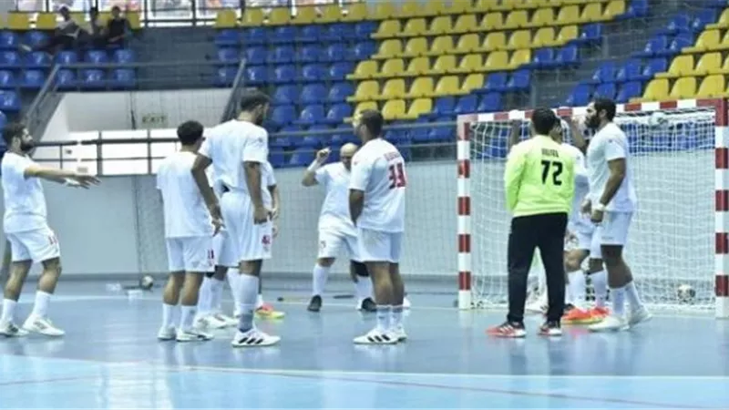 يد الزمالك يخوض مرانه الأول بالسعودية استعدادا لمواجهة برشلونة