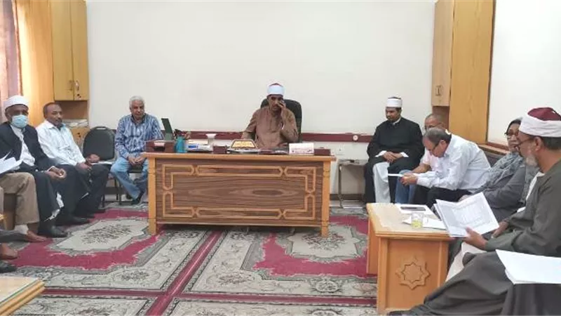 مدير عام الأقصر الأزهرية: سنبدأ عاماً دراسياً جديداً يسوده الانضباط والالتزام