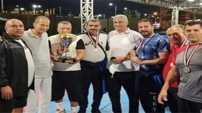 أبطال فى المصانع الحربية يحققون المركز الثانى فى بطولة الجمهورية للمصارعة الرومانية