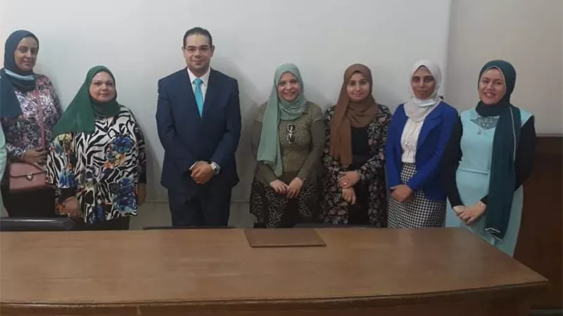 تنظيم ورشة عمل بوحدة مناهضة العنف ضد المرأة بكلية التمريض بالزقازيق