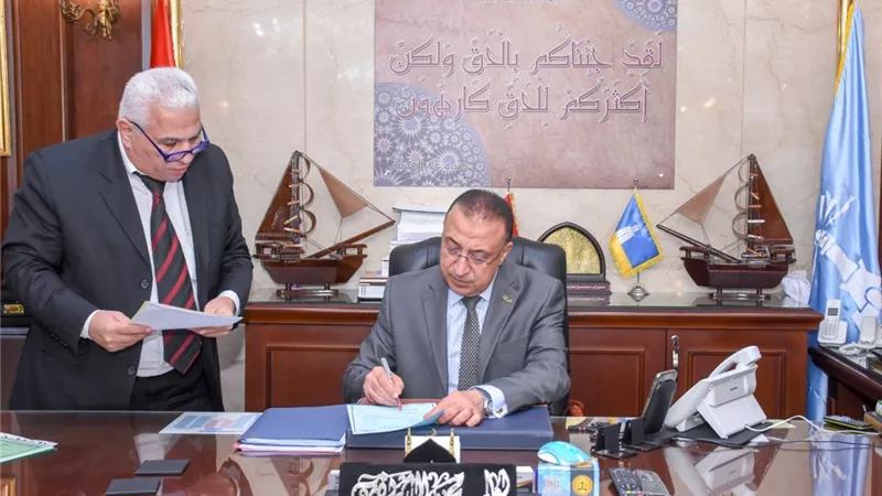 محافظ الإسكندرية يعتمد تنسيق المرحلة الثالثة لتنسيق للتعليم الفني