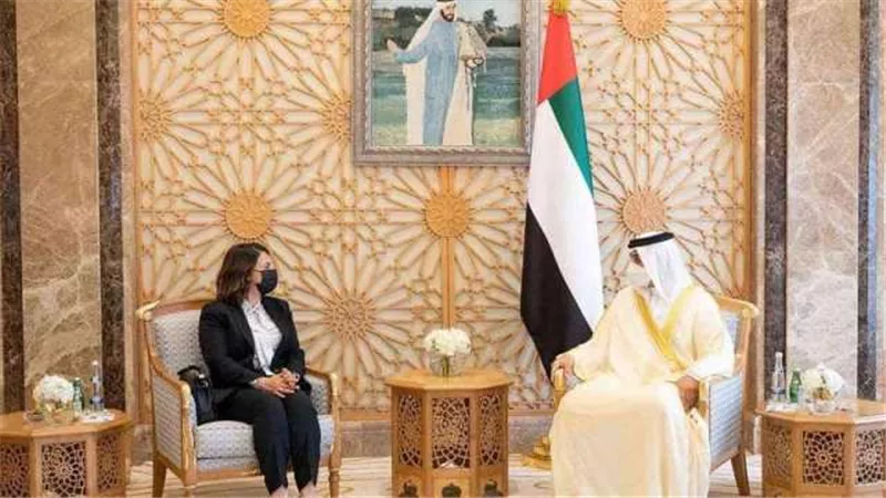 منصور بن زايد يستقبل وزير الخارجية الليبية