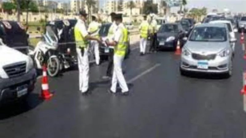 تحويلات مرورية لتنفيذ بعض الأعمال بمحور التسعين الجنوبى