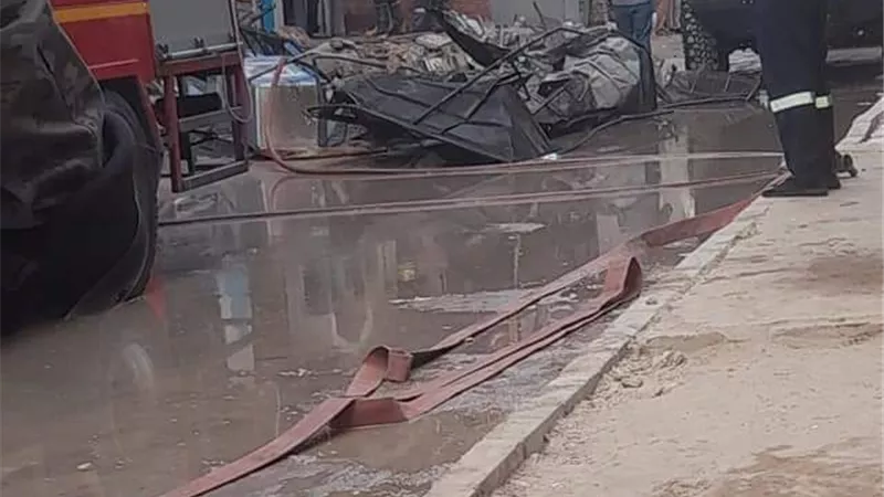 أول صور من موقع إستشهاد ضابطين و إصابة 2 آخرين في مداهمة لعناصر إجرامية بالإسماعيلية